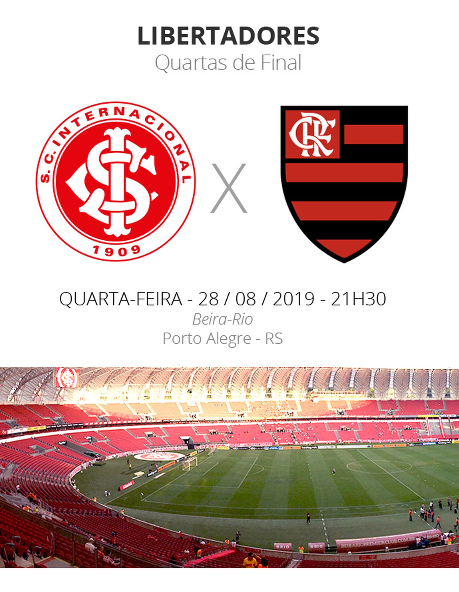 Inter e Flamengo decidem hoje quem pega o Grêmio na ...